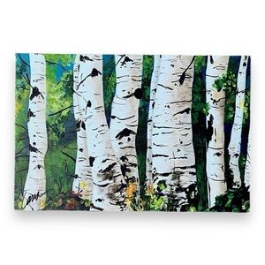 CANVAS PRINT OF MY PAINTING 8x12” Box Gallery Franed/READY TO HANG